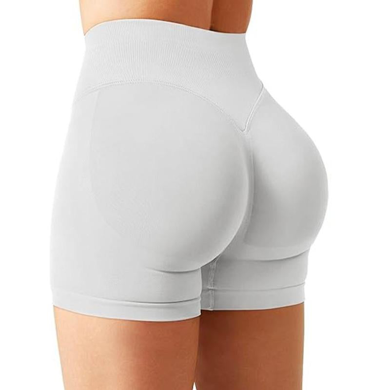 DENFY Impact Shorts Hip-Lifting Seamless Fitness Yoga Shorts Compression Impact Shorts Hidden Scrunch Butt Lifting Shorts