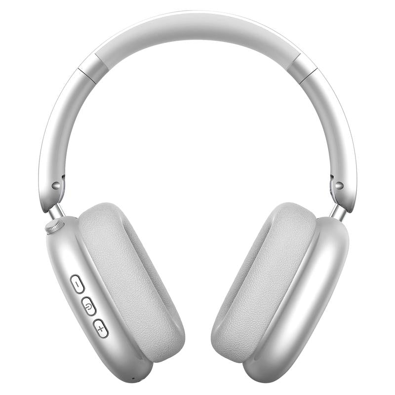 Y01 Wireless Headphones with Hi-Res Audio, 48H Playtime, Foldable Design, Noise Reduction, Soft Earpads, and Mic for Android/Pc