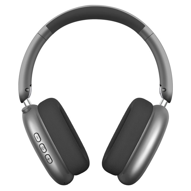 Y01 Wireless Headphones with Hi-Res Audio, 48H Playtime, Foldable Design, Noise Reduction, Soft Earpads, and Mic for Android/Pc