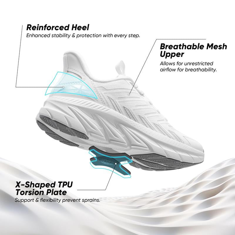 Allswifit 2.0 Women'S Slip on Walking Shoes Running Comfortable Tennis Breathable Non Slip Athletic Gym Workout Cross Training Sneakers